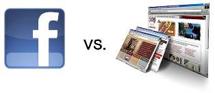 facebook-versus-webseite